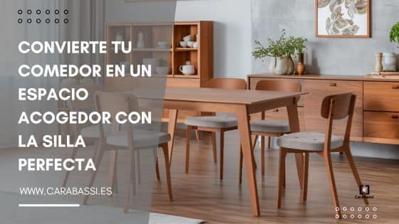 silla comedor